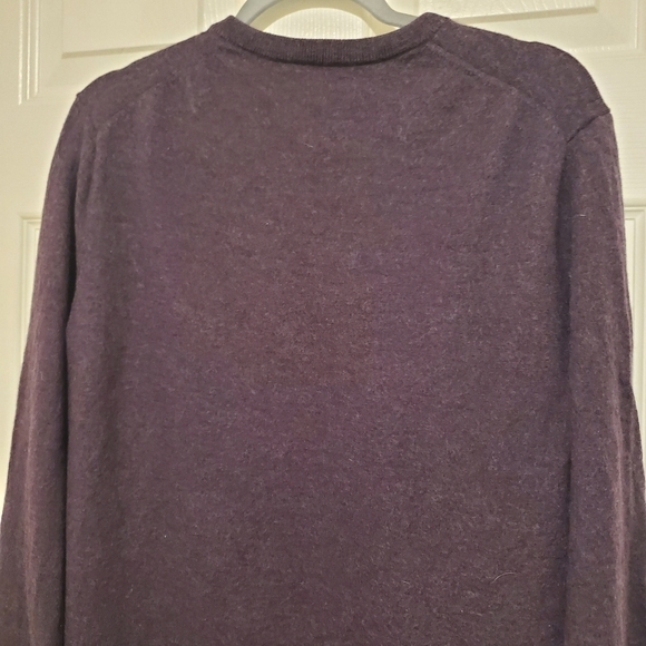 Fairlane Men's Sweater 100% Merino Wool V Neck long Sleeve Size XL - Picture 5 of 8